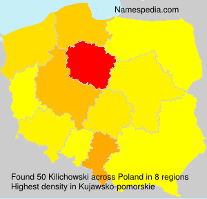 Surname Kilichowski in Poland Surname Kilichowski in Poland
