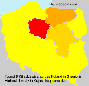 Surname Kiliszkiewicz in Poland Surname Kiliszkiewicz in Poland