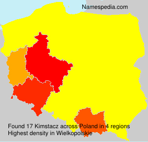Surname Kimstacz in Poland Surname Kimstacz in Poland