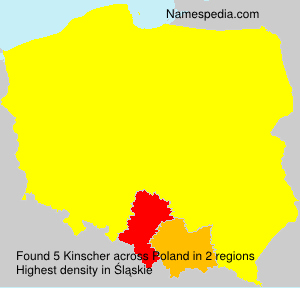Surname Kinscher in Poland Surname Kinscher in Poland