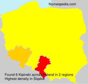 Surname Kipinski in Poland Surname Kipinski in Poland