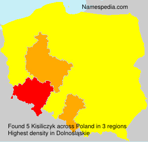 Surname Kisiliczyk in Poland Surname Kisiliczyk in Poland