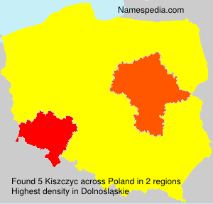 Surname Kiszczyc in Poland Surname Kiszczyc in Poland