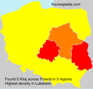 Surname Kitaj in Poland Surname Kitaj in Poland