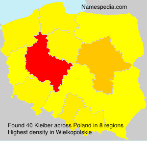 Surname Kleiber in Poland