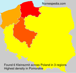 Surname Kleinszmit in Poland Surname Kleinszmit in Poland