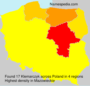 Surname Klemarczyk in Poland Surname Klemarczyk in Poland