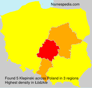 Surname Klepinski in Poland Surname Klepinski in Poland
