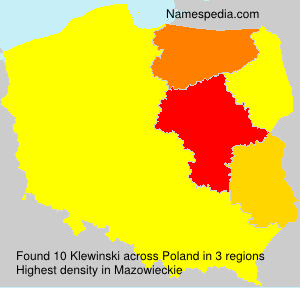 Surname Klewinski in Poland Surname Klewinski in Poland