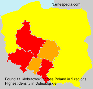 Surname Klobutowski in Poland Surname Klobutowski in Poland