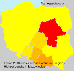 Surname Klucinski in Poland Surname Klucinski in Poland