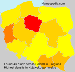 Surname Klucz in Poland Surname Klucz in Poland