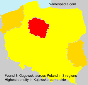 Surname Klugowski in Poland Surname Klugowski in Poland