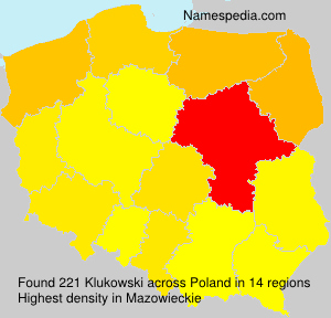 Surname Klukowski in Poland Surname Klukowski in Poland