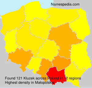 Surname Kluzek in Poland Surname Kluzek in Poland