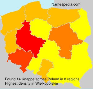 Surname Knappe in Poland Surname Knappe in Poland
