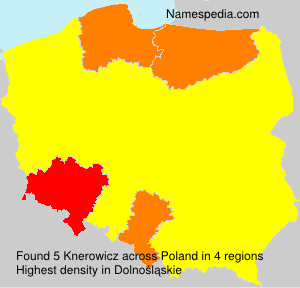 Surname Knerowicz in Poland Surname Knerowicz in Poland