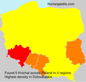 Surname Knichal in Poland Surname Knichal in Poland