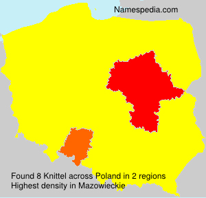 Surname Knittel in Poland Surname Knittel in Poland