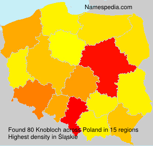 Surname Knobloch in Poland Surname Knobloch in Poland