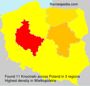Surname Knocinski in Poland Surname Knocinski in Poland
