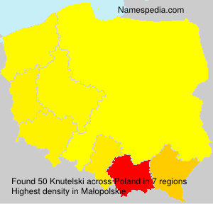 Surname Knutelski in Poland Surname Knutelski in Poland