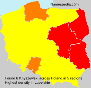 Surname Knyszewski in Poland Surname Knyszewski in Poland