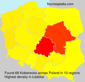 Surname Kobierecka in Poland Surname Kobierecka in Poland