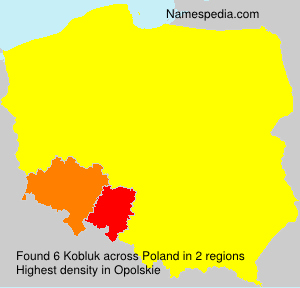 Surname Kobluk in Poland Surname Kobluk in Poland