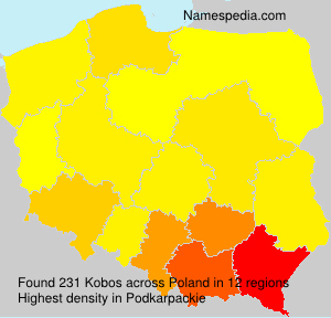 Surname Kobos in Poland Surname Kobos in Poland