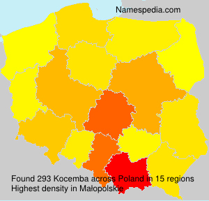 Familiennamen Kocemba - Poland