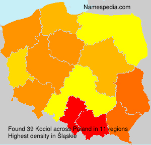 Surname Kociol in Poland Surname Kociol in Poland
