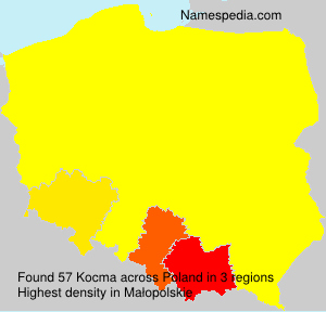 Surname Kocma in Poland Surname Kocma in Poland