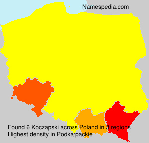 Surname Koczapski in Poland Surname Koczapski in Poland