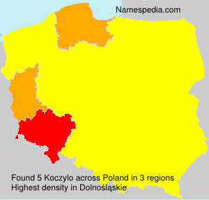 Surname Koczylo in Poland Surname Koczylo in Poland