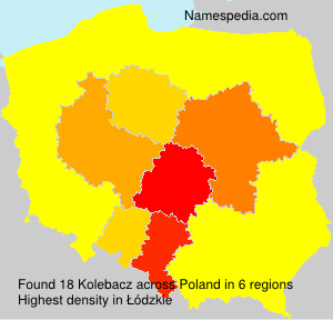 Surname Kolebacz in Poland Surname Kolebacz in Poland
