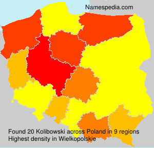 Surname Kolibowski in Poland Surname Kolibowski in Poland