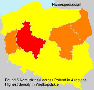 Surname Komudzinski in Poland Surname Komudzinski in Poland