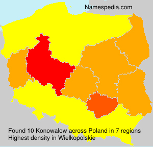 Surname Konowalow in Poland Surname Konowalow in Poland