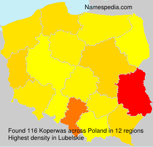 Surname Koperwas in Poland Surname Koperwas in Poland