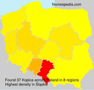 Surname Kopica in Poland Surname Kopica in Poland