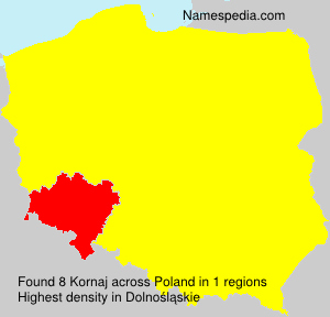 Surname Kornaj in Poland Surname Kornaj in Poland