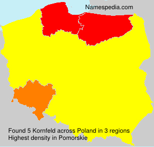 Surname Kornfeld in Poland Surname Kornfeld in Poland