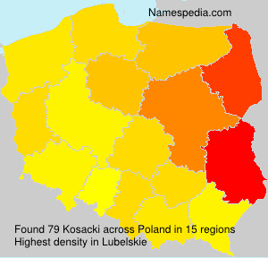 Surname Kosacki in Poland Surname Kosacki in Poland