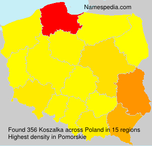 Surname Koszalka in Poland Surname Koszalka in Poland