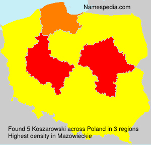 Surname Koszarowski in Poland Surname Koszarowski in Poland