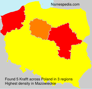 Surname Krafft in Poland Surname Krafft in Poland