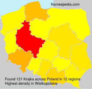 Surname Krajka in Poland Surname Krajka in Poland