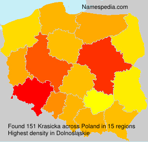 Surname Krasicka in Poland Surname Krasicka in Poland
