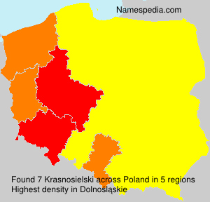 Surname Krasnosielski in Poland Surname Krasnosielski in Poland